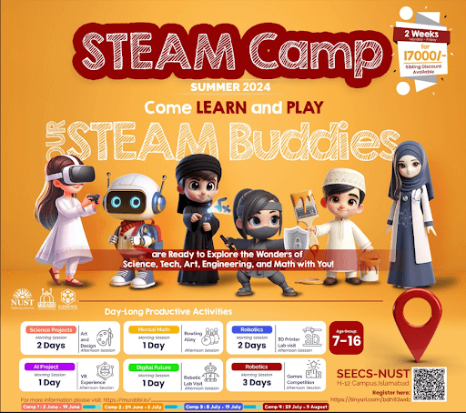  Summer STEAM Camp 1 - Igniting Young Minds!